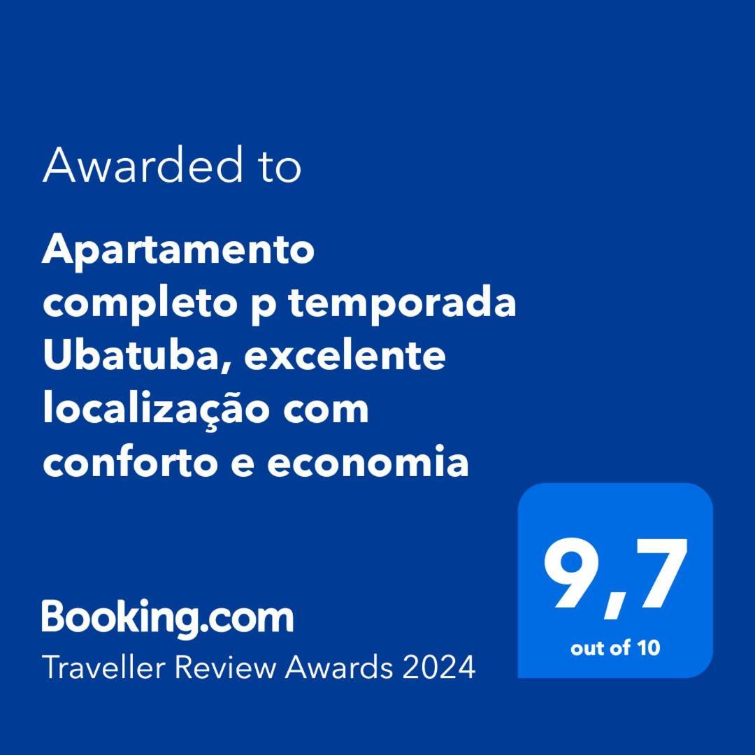 Apartamento Completo P Temporada Ubatuba, Excelente Localizacao Com Conforto E Economia Dış mekan fotoğraf